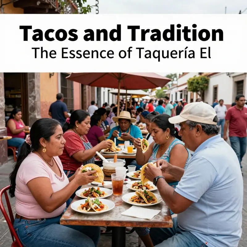An exquisite display of tacos showcasing the diversity and richness of Taquería El’s menu.