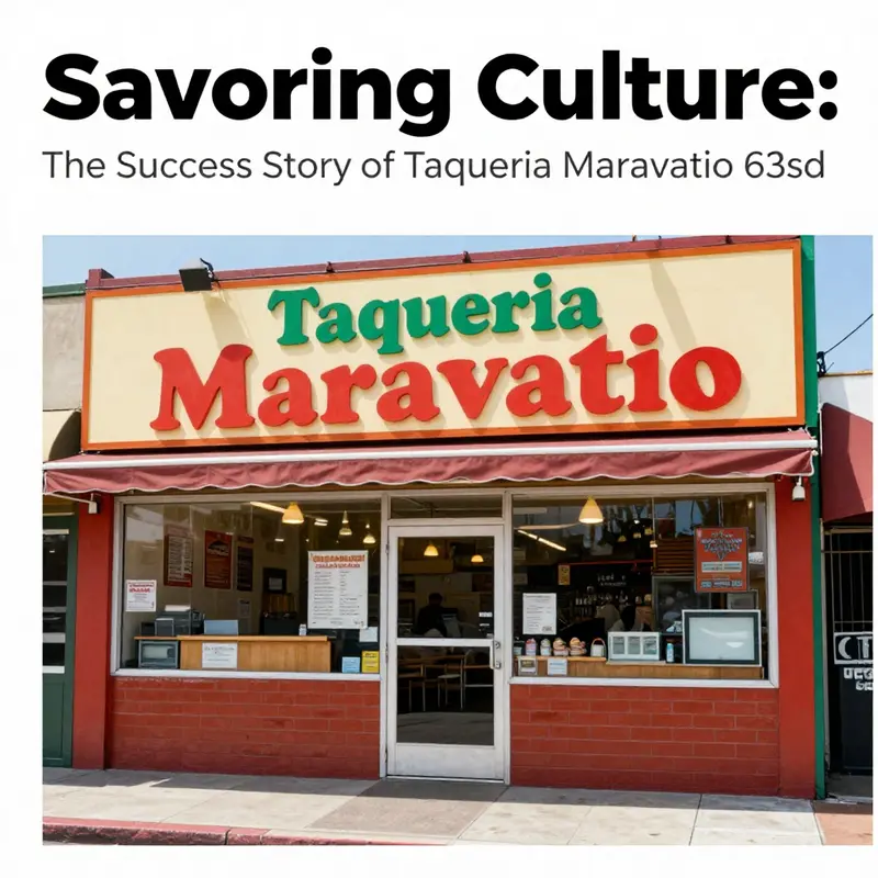 The bright and welcoming facade of Taqueria Maravatio, showcasing its role as a prominent taqueria in the community.
