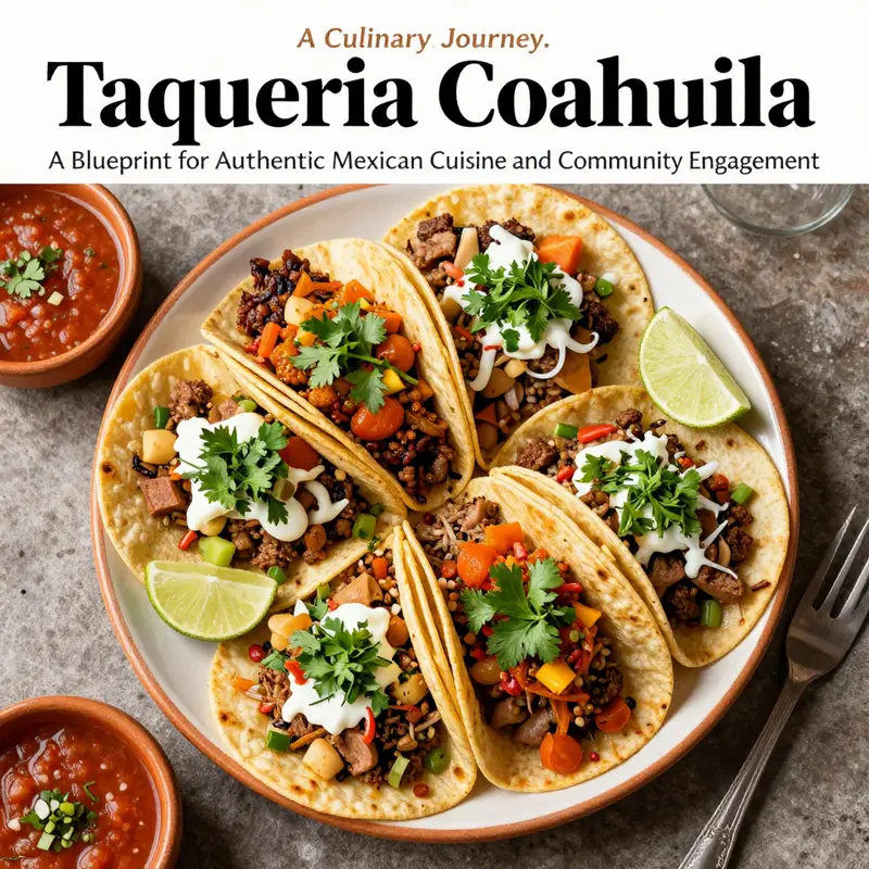 A variety of authentic tacos showcasing the rich flavors of Taqueria Coahuila’s menu.