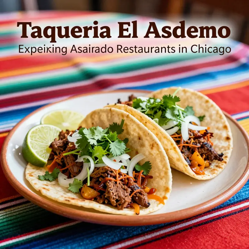 Delicious carne asada tacos showcasing the flavors of Mexico at Taqueria El Asadero.