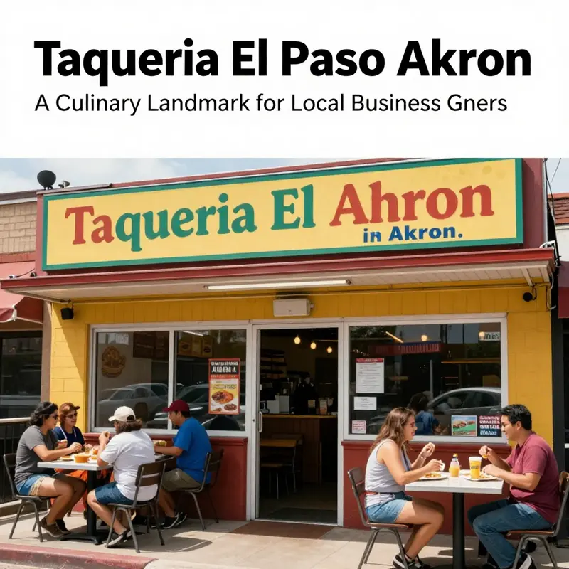 The inviting facade of Taqueria El Paso, highlighting its role as a community gathering spot.