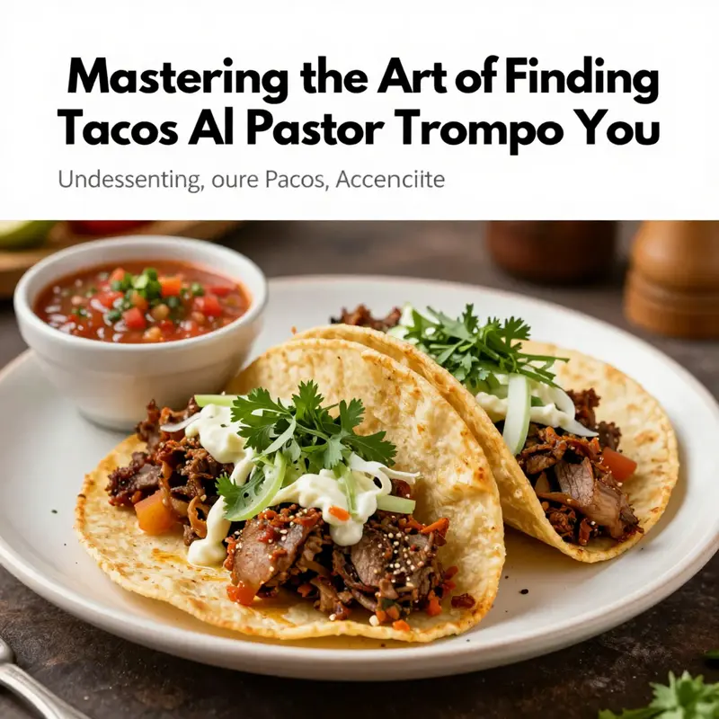 Utilizing maps to discover nearby tacos al pastor trompo locations.