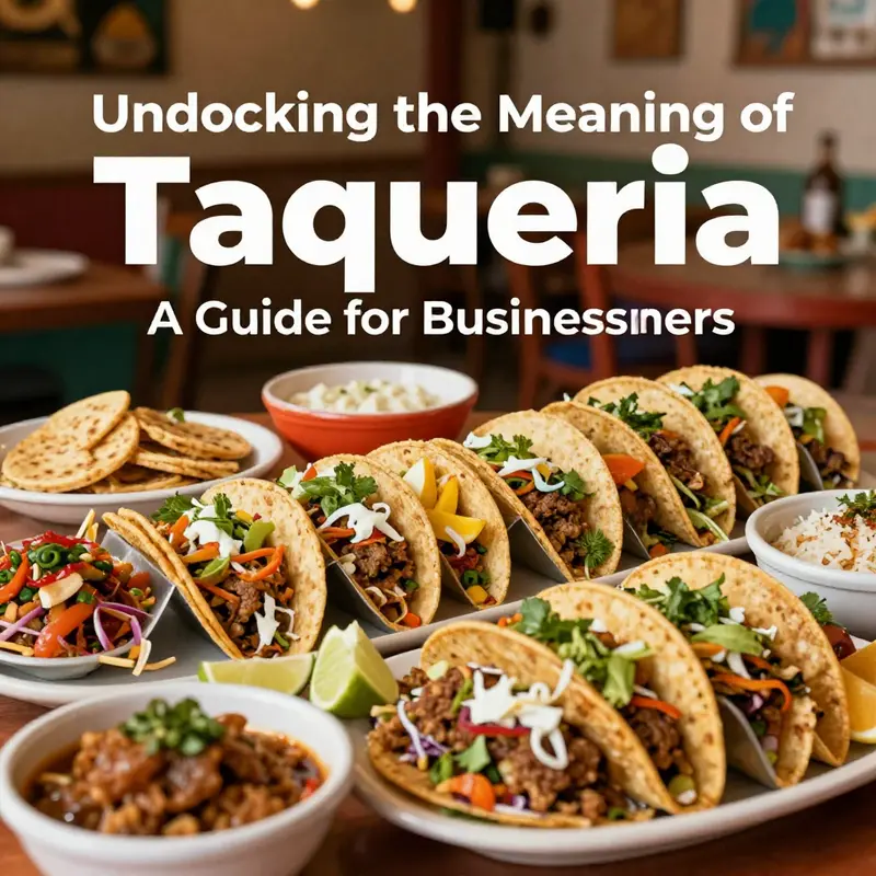 A colorful assortment of tacos showcasing the essence of a taqueria.