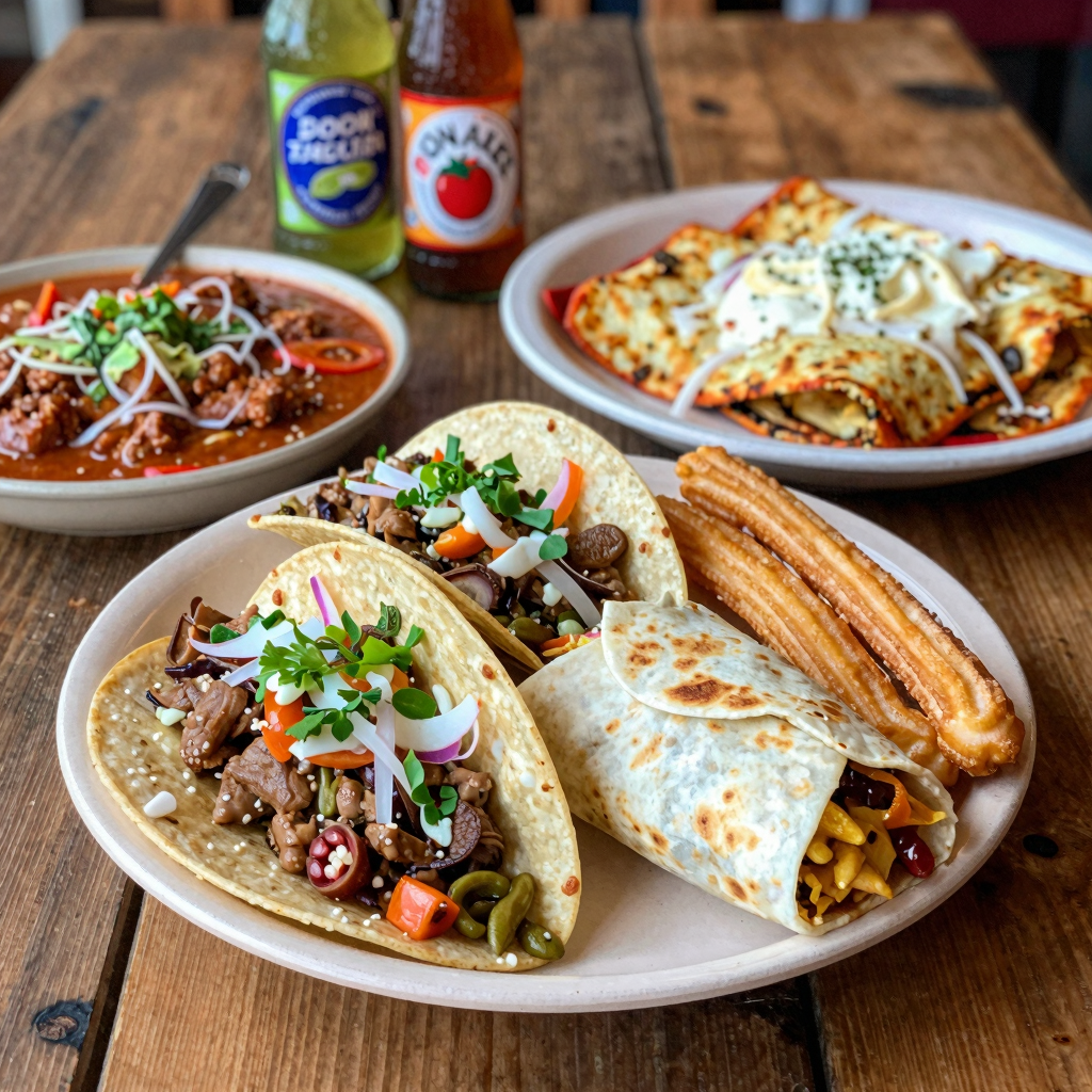 Menu Items from Don Angel Taqueria