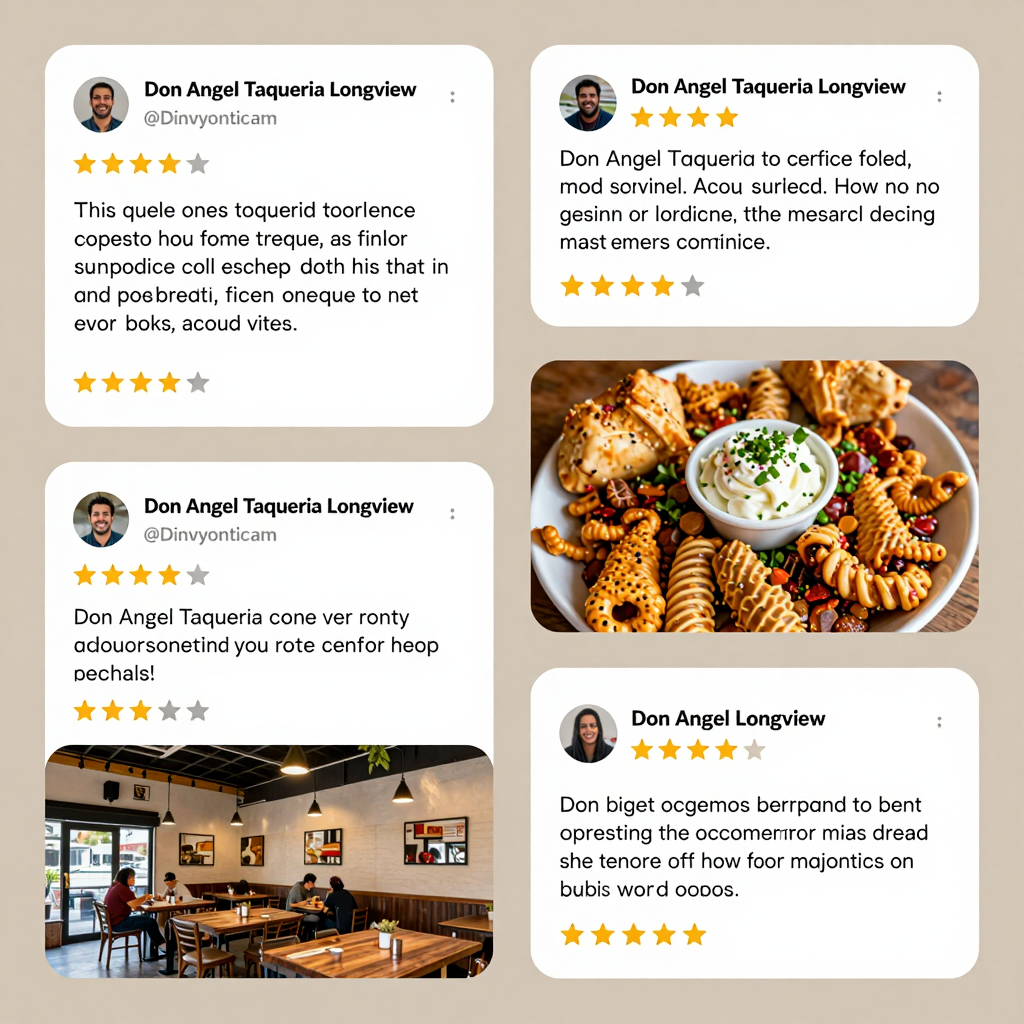 Collage of customer testimonials