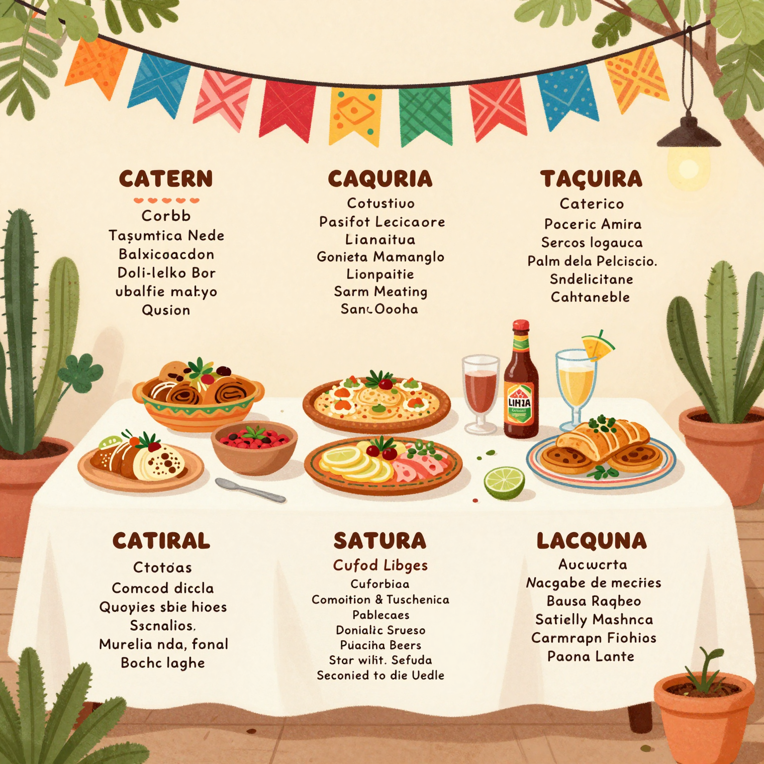 Catering Options at Don Bucio's Taqueria