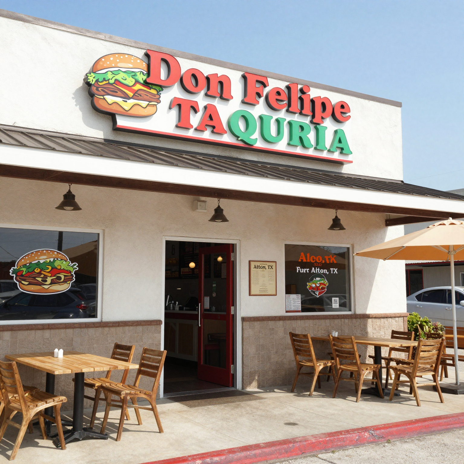 Exterior of Don Felipe Taqueria