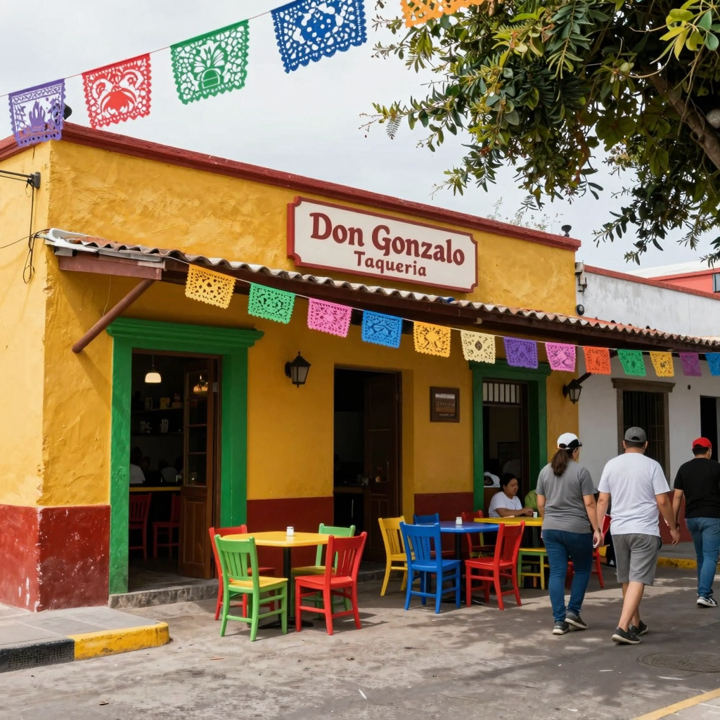 Exterior view of Don Gonzalo Taqueria