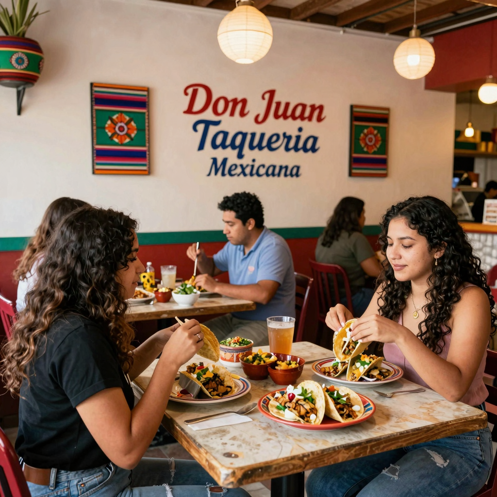 Interior of Don Juan Taqueria Mexicana