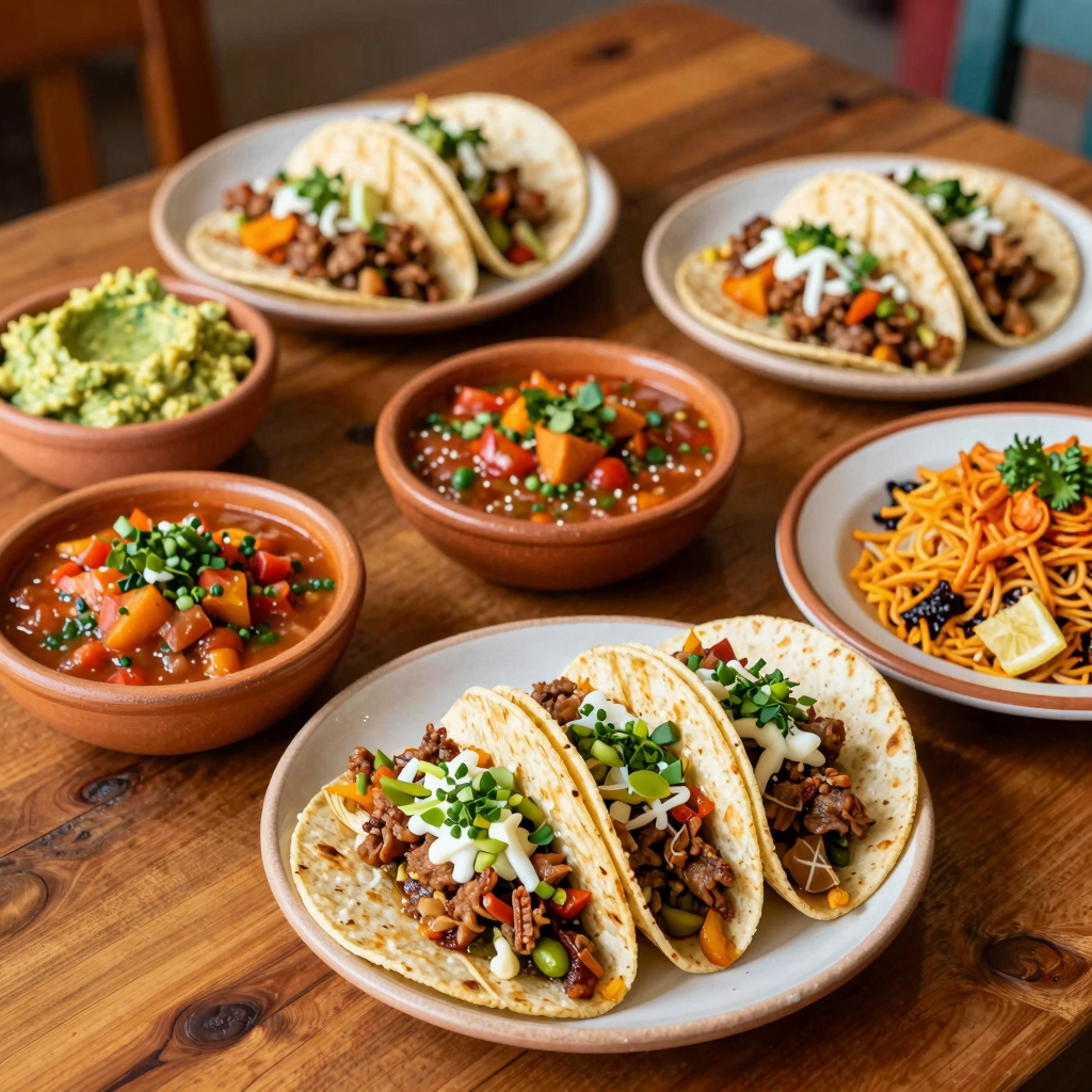 Vibrant Dishes at Don Sebas Taqueria