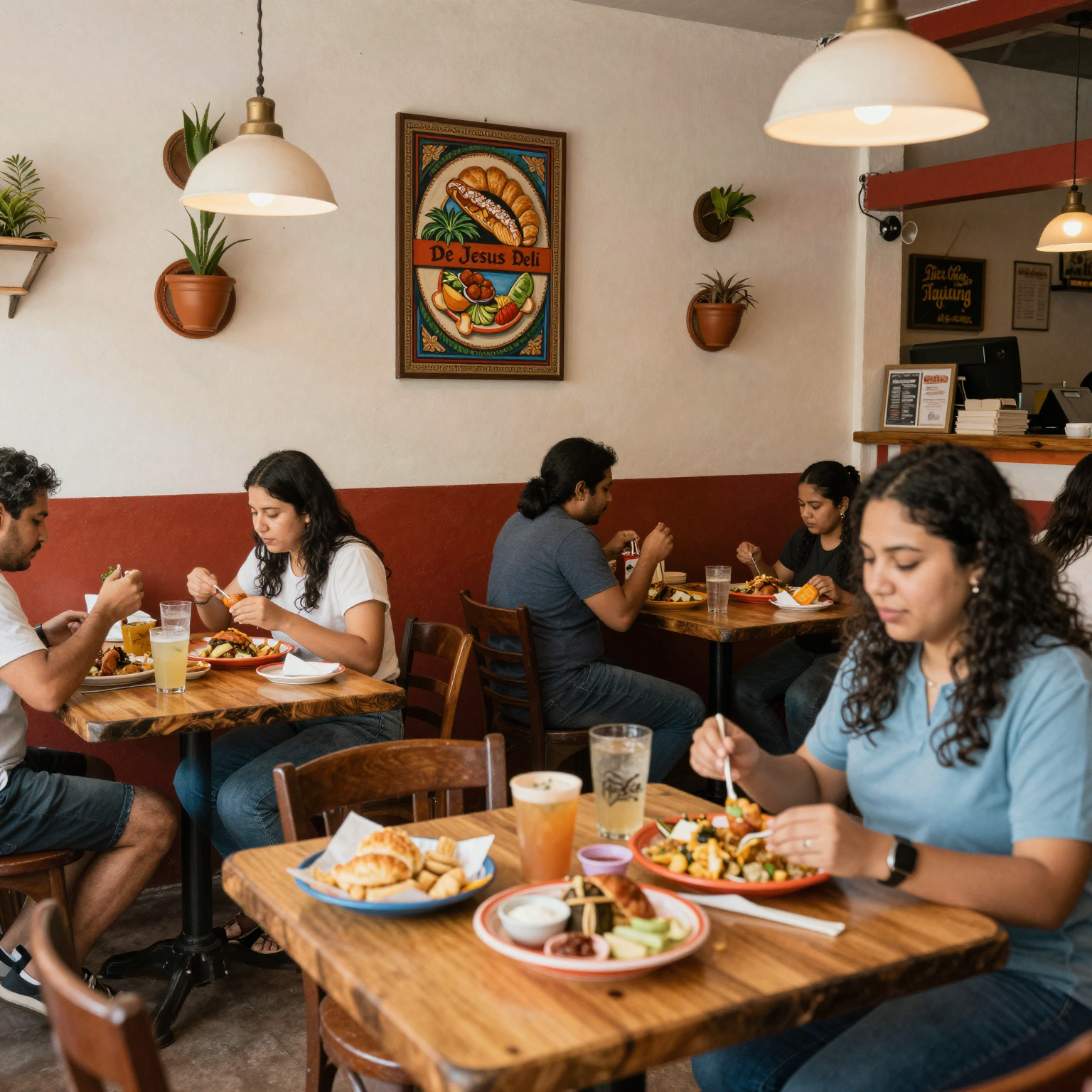 Interior Ambiance of De Jesus Deli Taqueria
