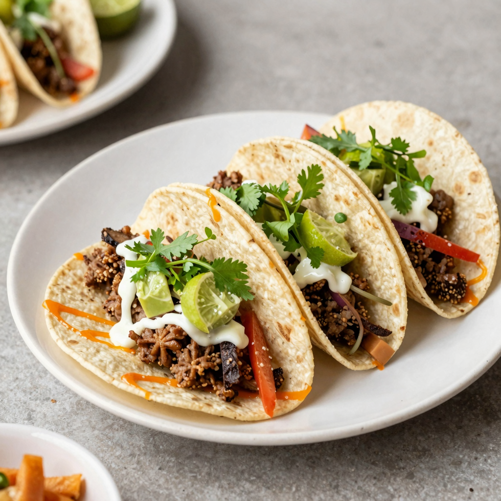 Food photography setup