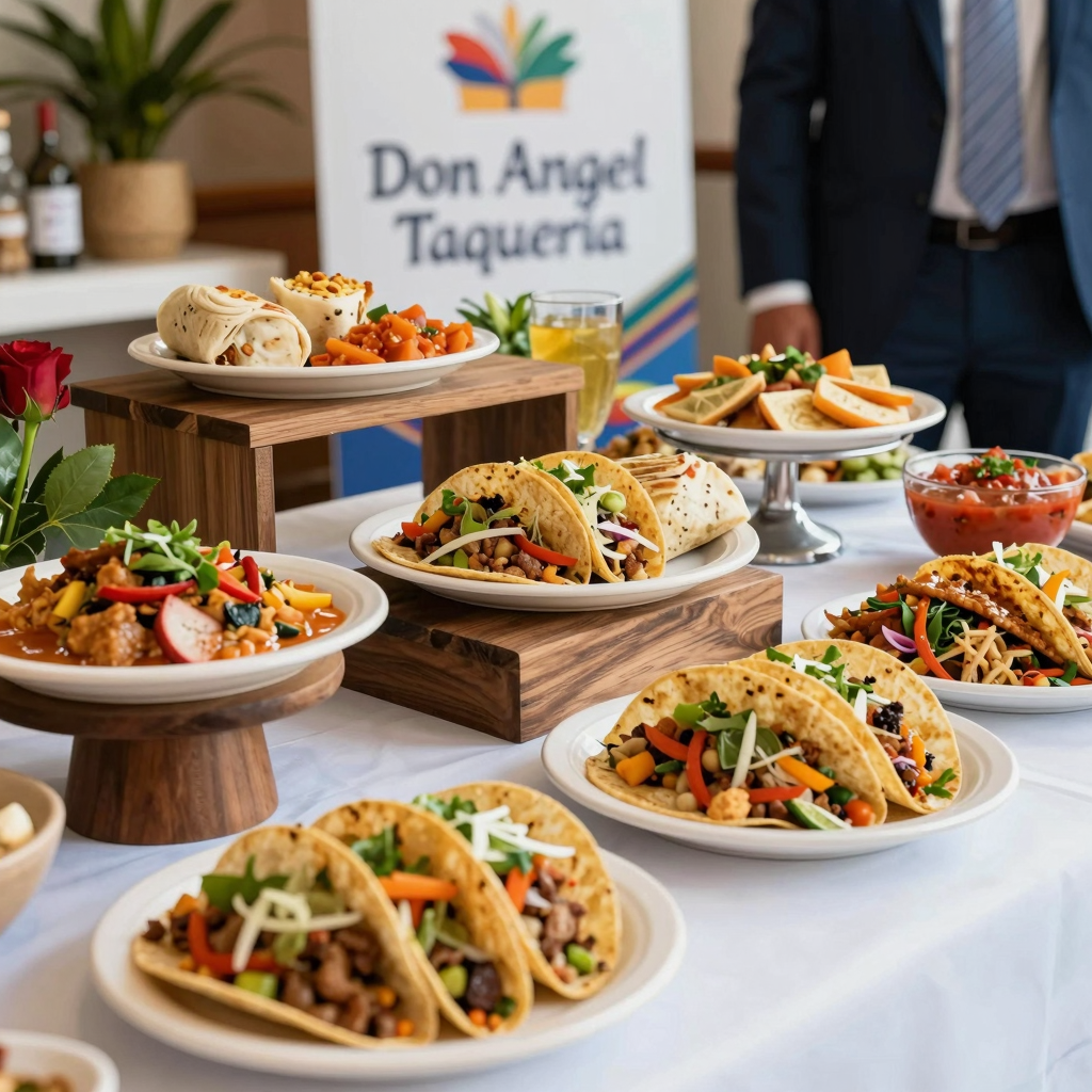 Catering Setup by Don Angel Taqueria