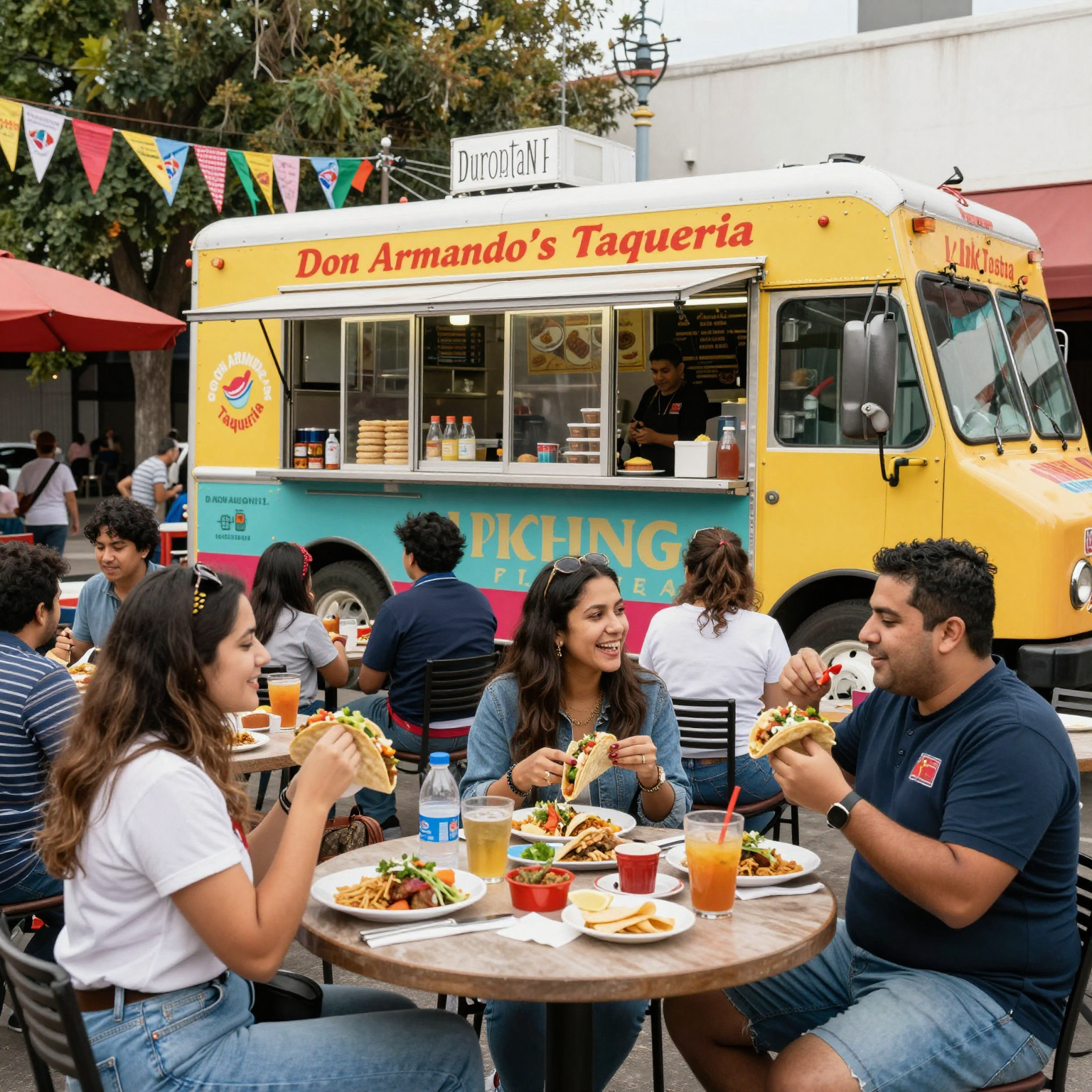 Don Armando's Taqueria Food Truck Scene