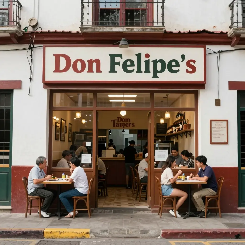 Exterior of Don Felipe's Taqueria