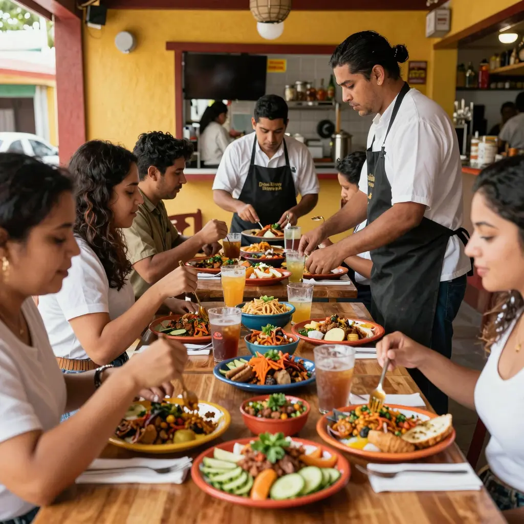 Dining atmosphere at Don Felipe's Taqueria