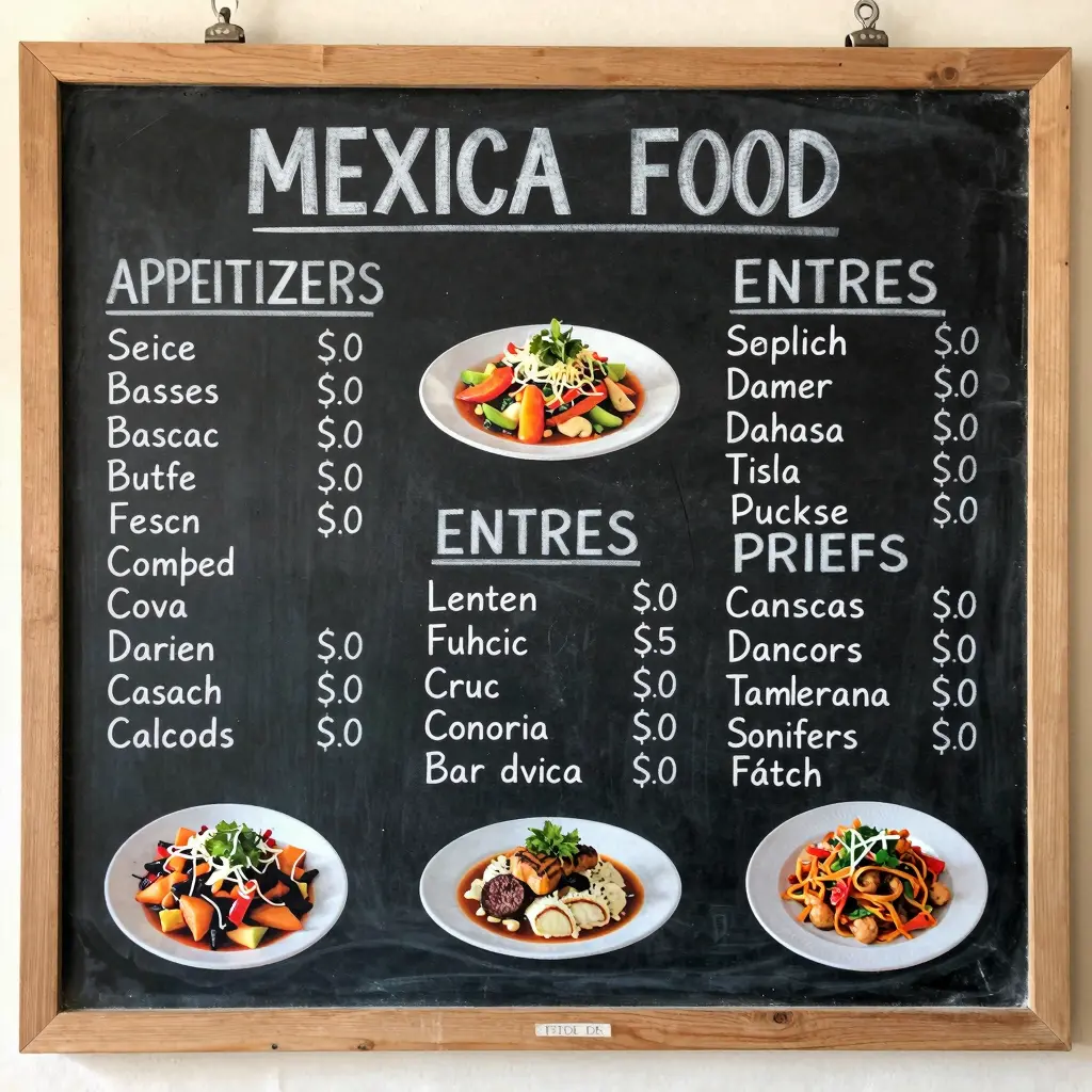 Menu Pricing Options
