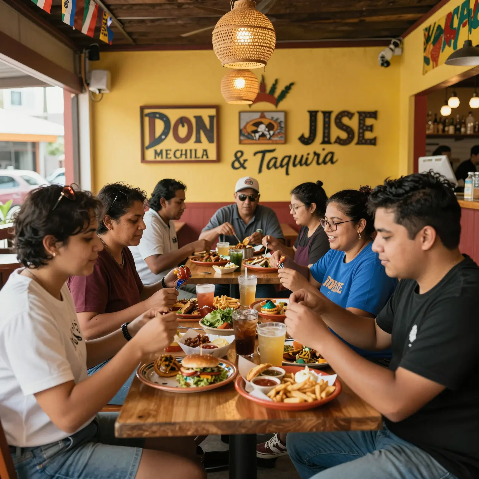 Cozy ambiance of Don Jose Mexican Grill & Taqueria