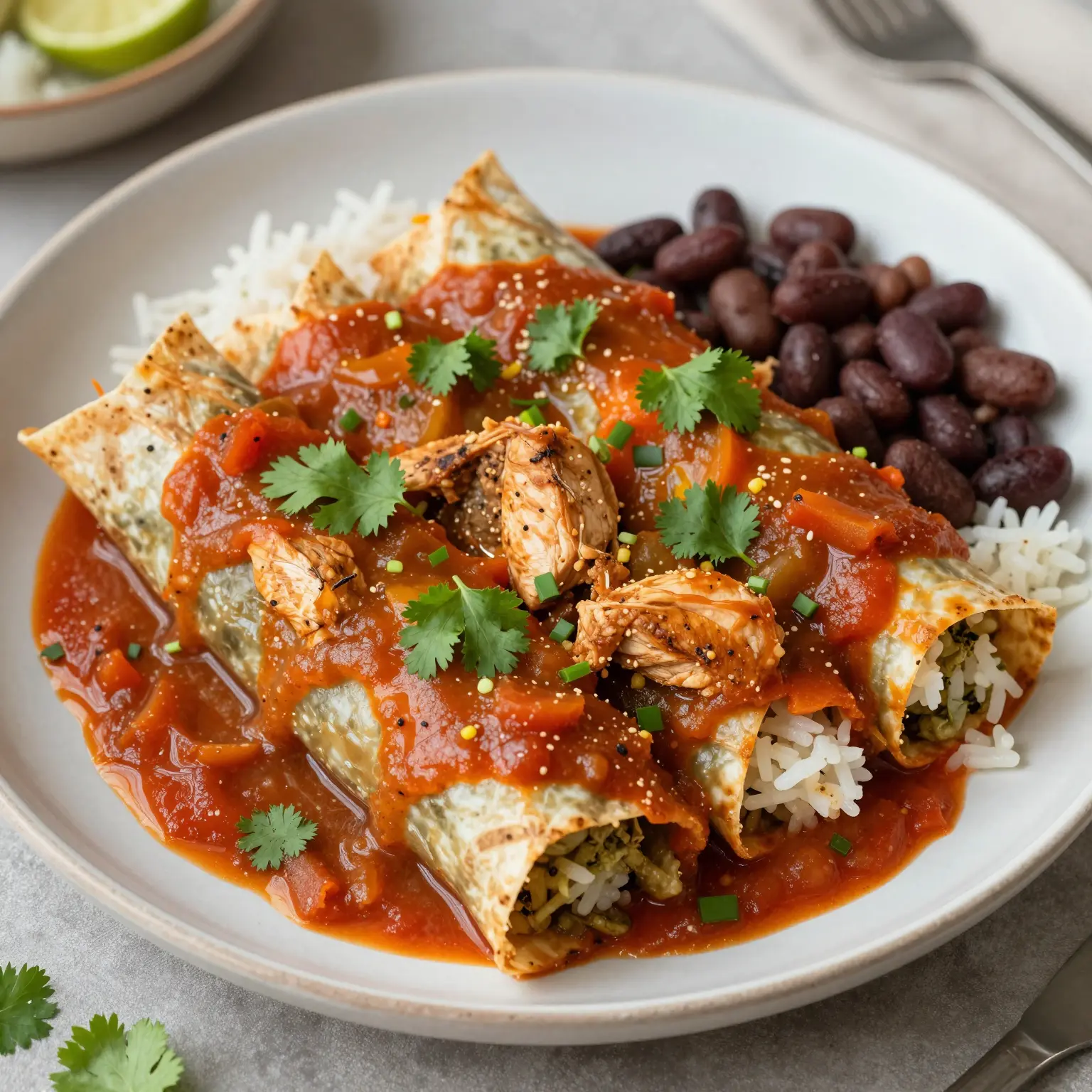 Chicken Enchiladas Verdes