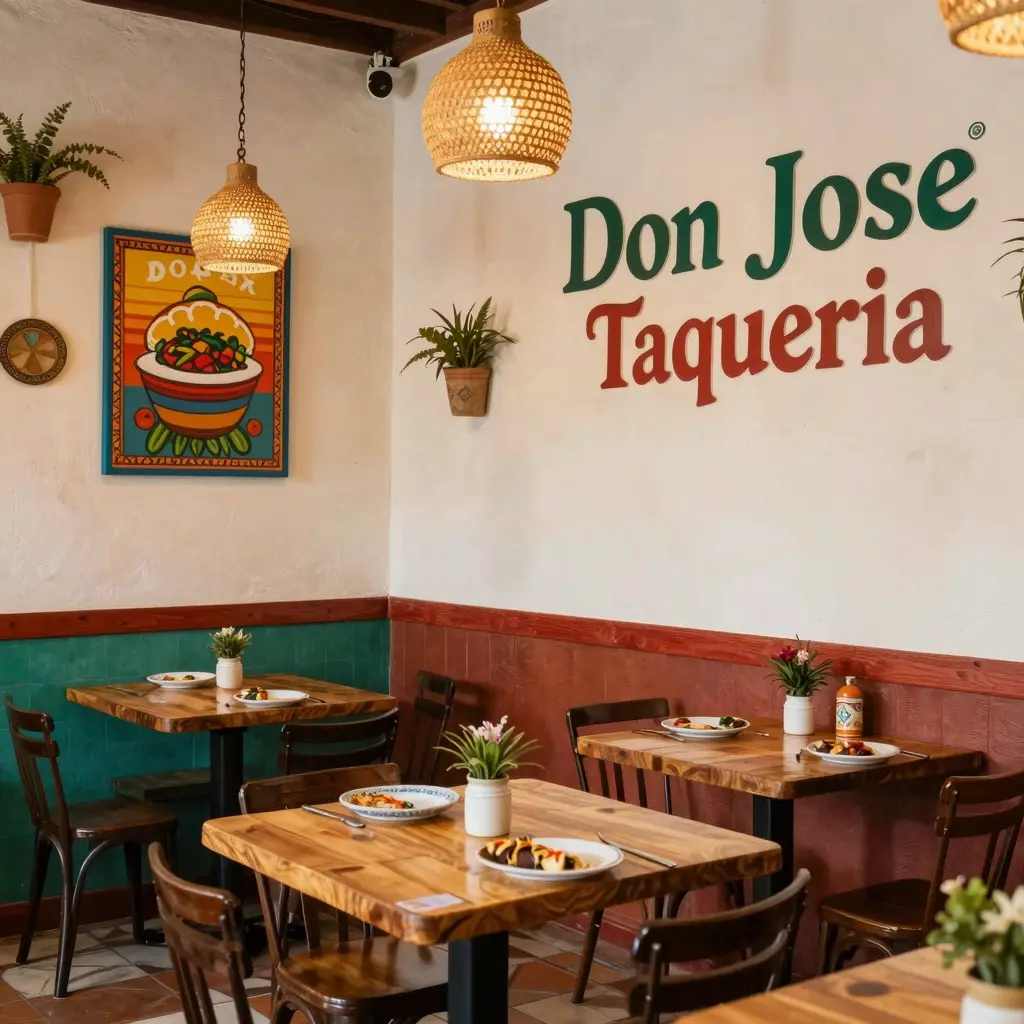 Warm and welcoming ambiance of Don Jose Taqueria