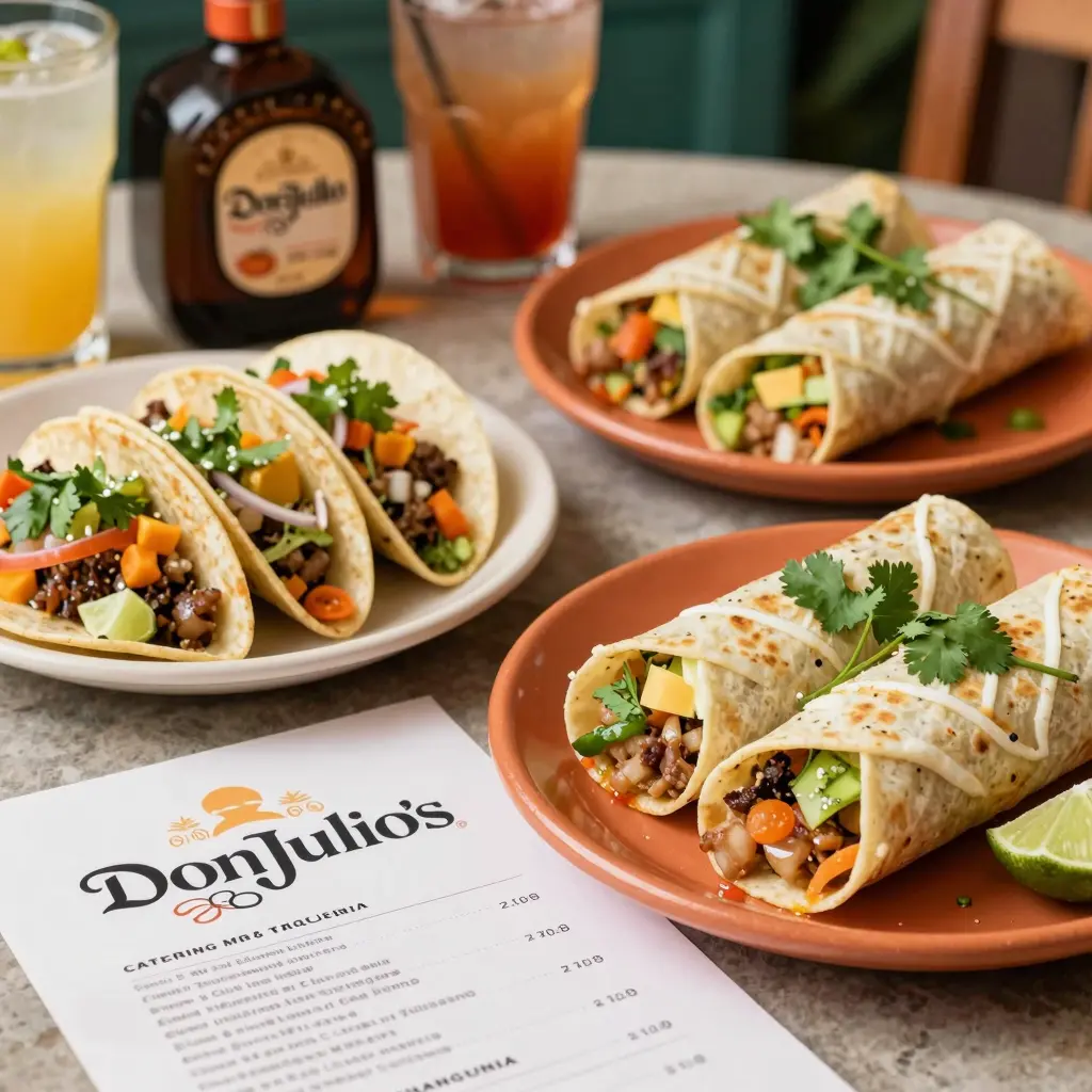 Enticing Food Items from Don Julio's Catering & Taqueria