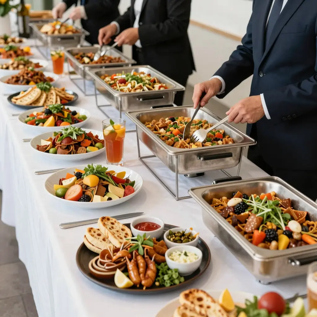 Catering Setup for Business Events