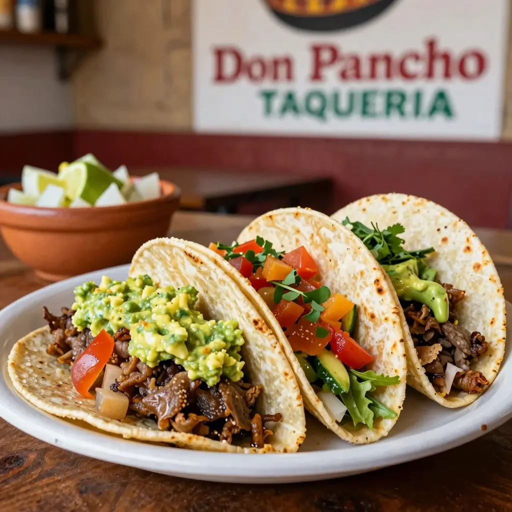 Delicious Tacos from Don Pancho Taqueria